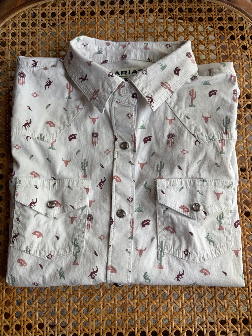 Girls Ariat Santa Fe Snap Shirt